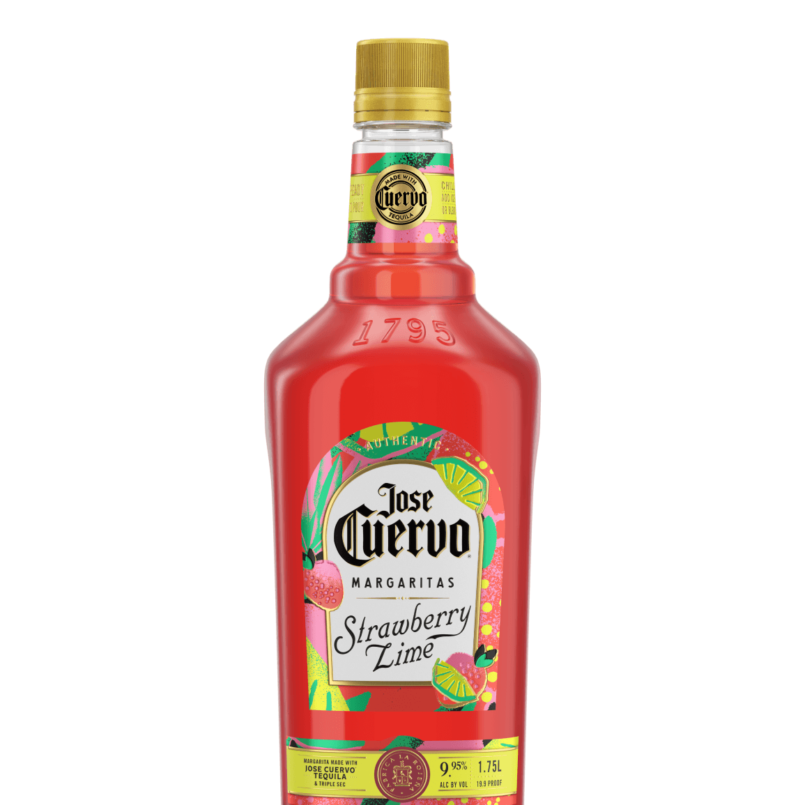 JOSE CUERVO AUTH STRAWBERRY LIME 1.75L