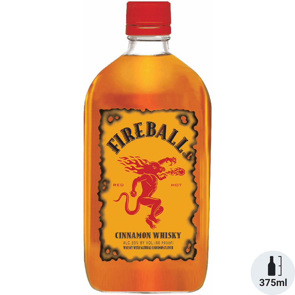 FIREBALL CINNAMON WHISKEY 375ML
