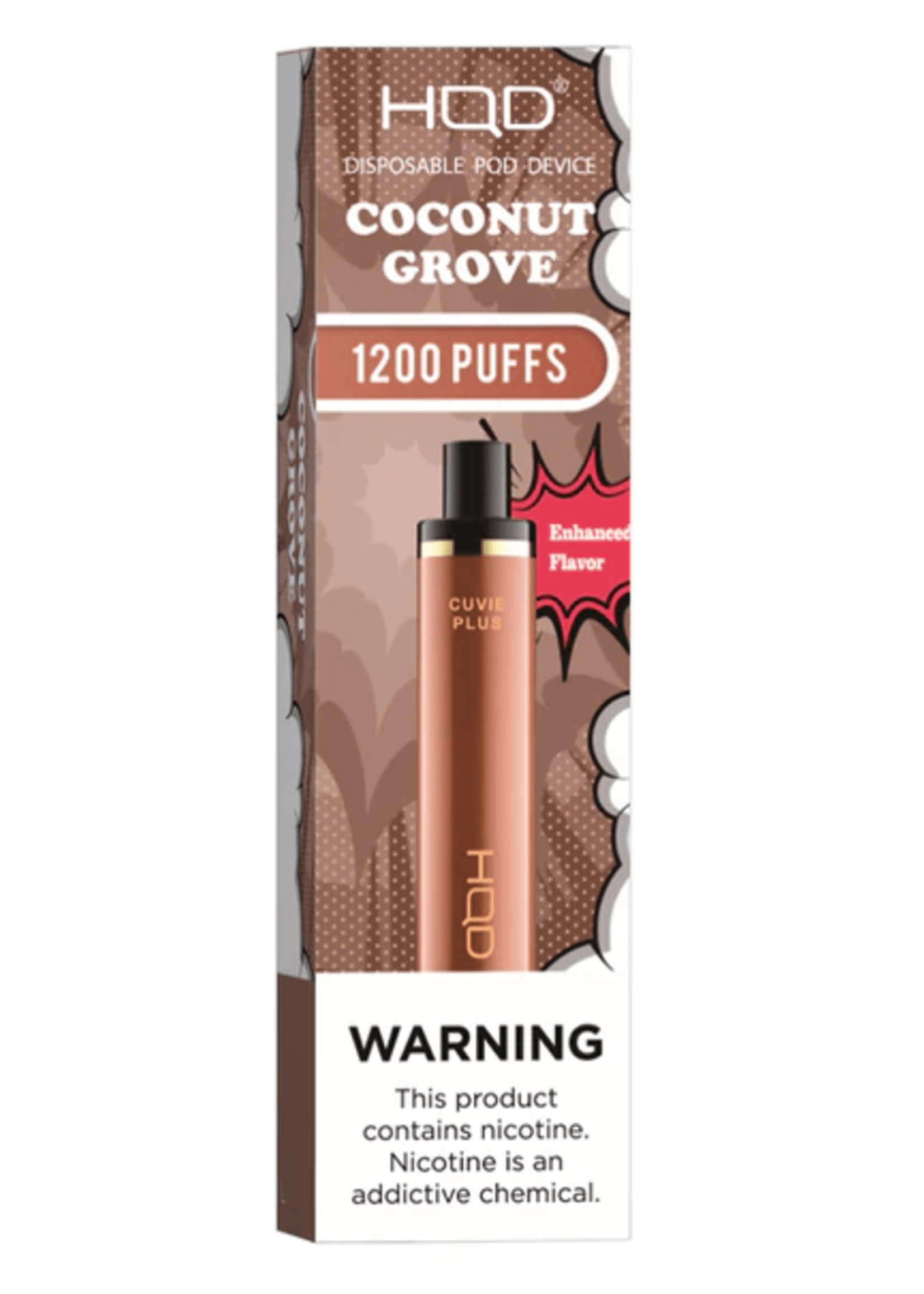 HQD CUVIE PLUS COCONUT GROVE 1