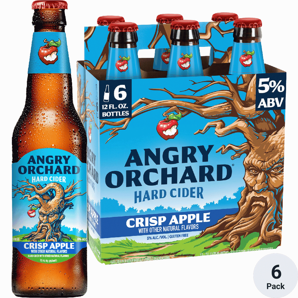 ANGRY ORCHARD SIX PACK CRISP APPLE 12OZ