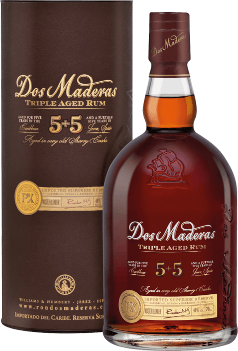 DOS MADERAS PX RON ANEJO 10 YRS O 750ML