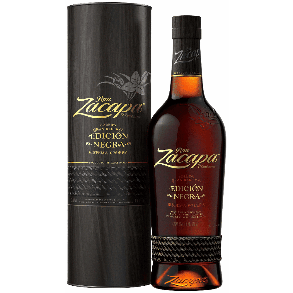 RON ZACAPA EDICION NEGRA 750ML