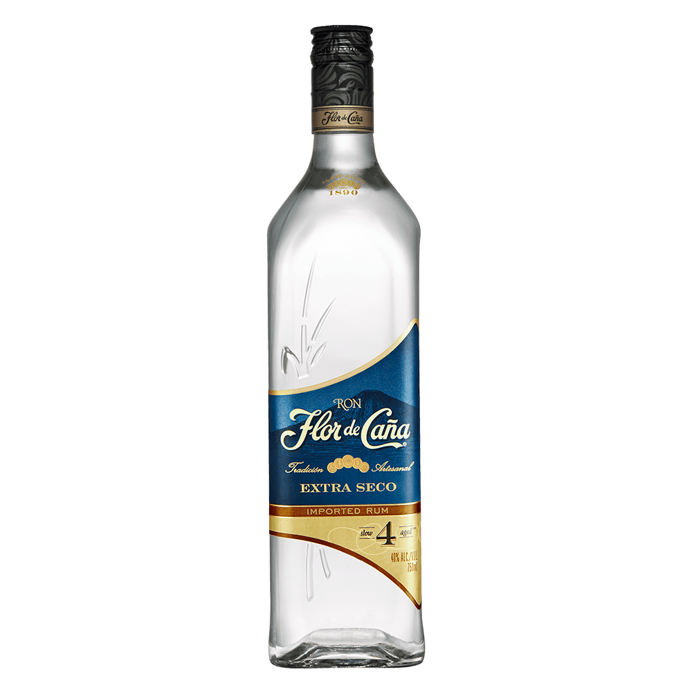 RON FLOR DE CANA WHITE RUM 750ML