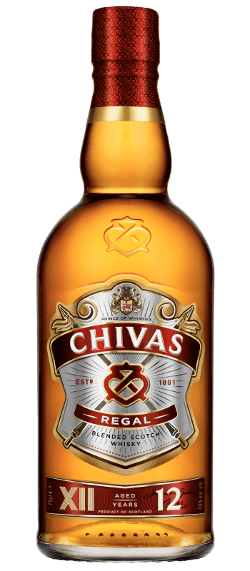 CHIVAS REGAL SCOTCH 12 YEARS 750ML