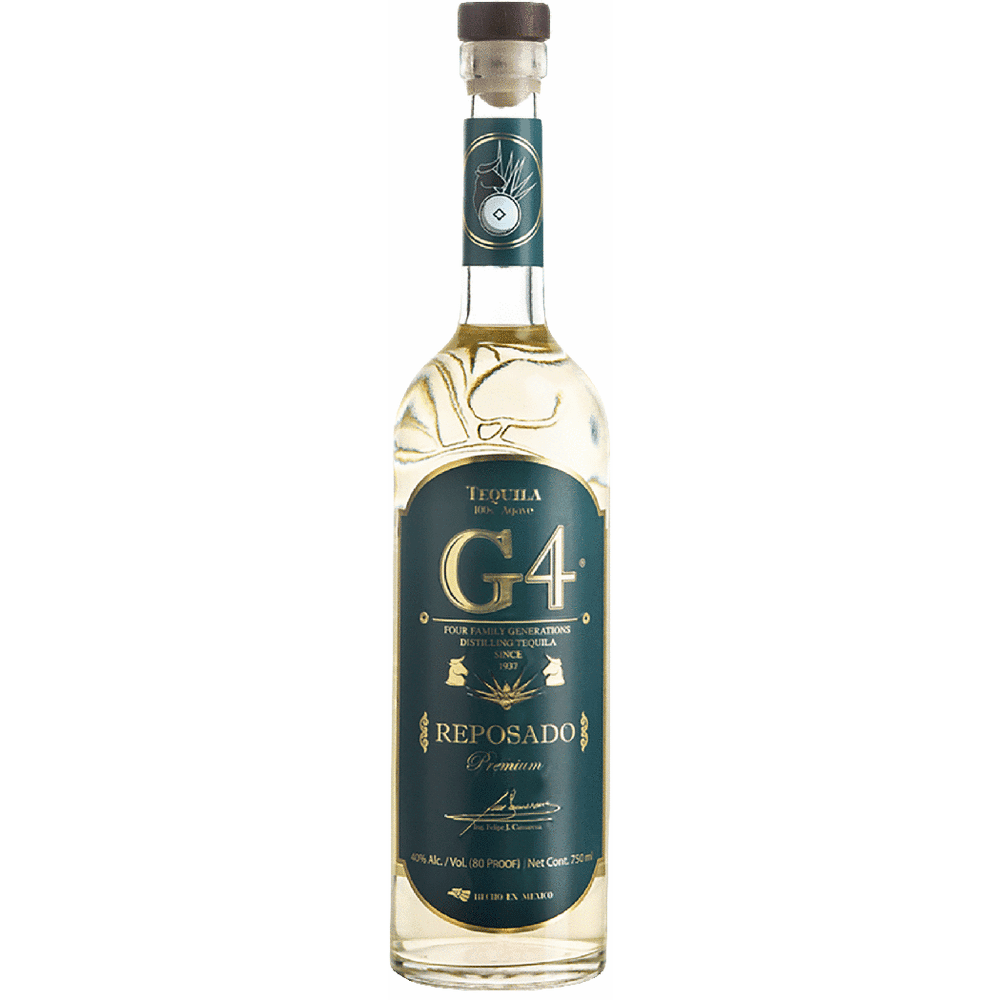 G4 REPOSADO TEQUILA 750ML