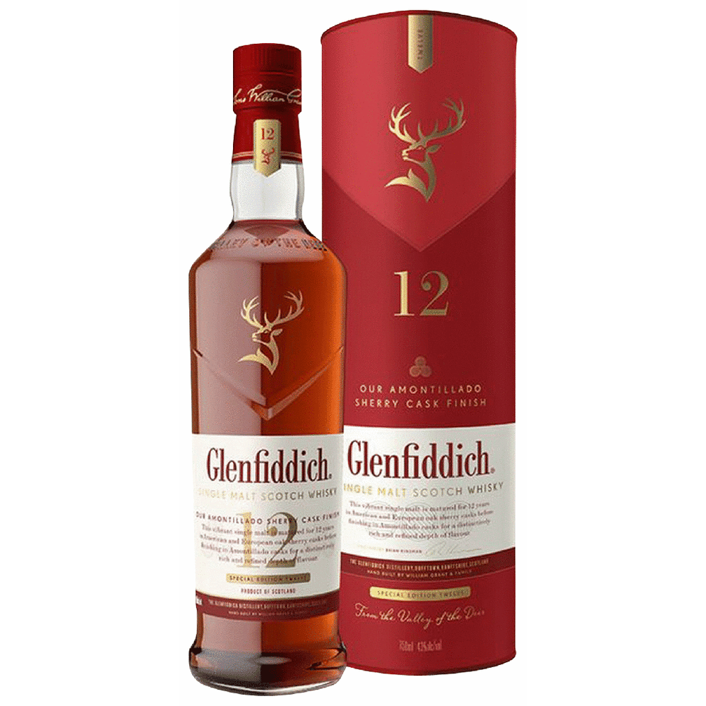 GLENFIDDICH SHERRY CASK 12 750ML